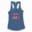 Rightuuu.. Saithaan Cycle La Varudhu Women's Racerback Tank in Solid Royal Color